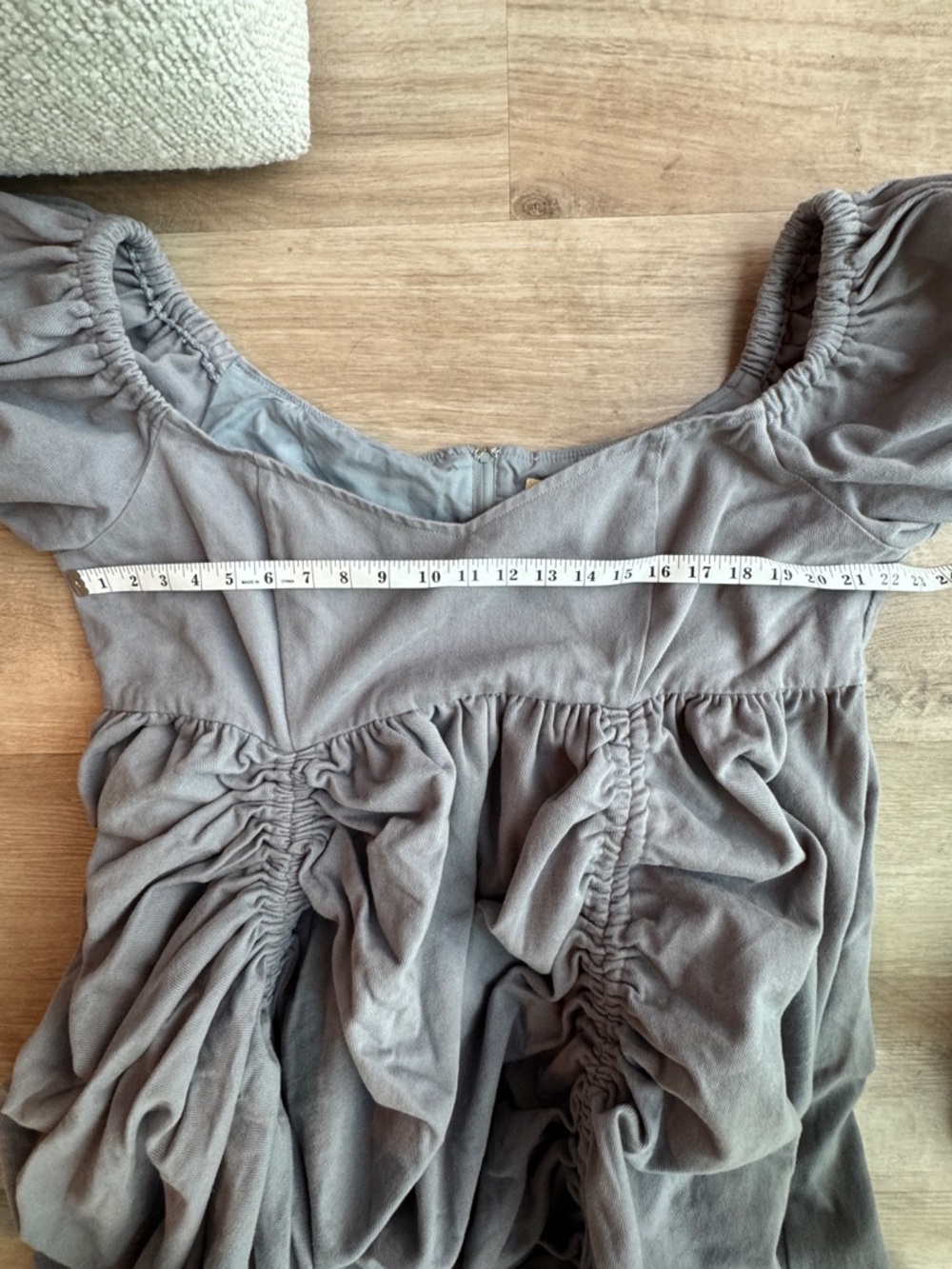 Fashion Brand Company Adjustable lengths gray gown sz 2X NWT - Picture 3 of 13
